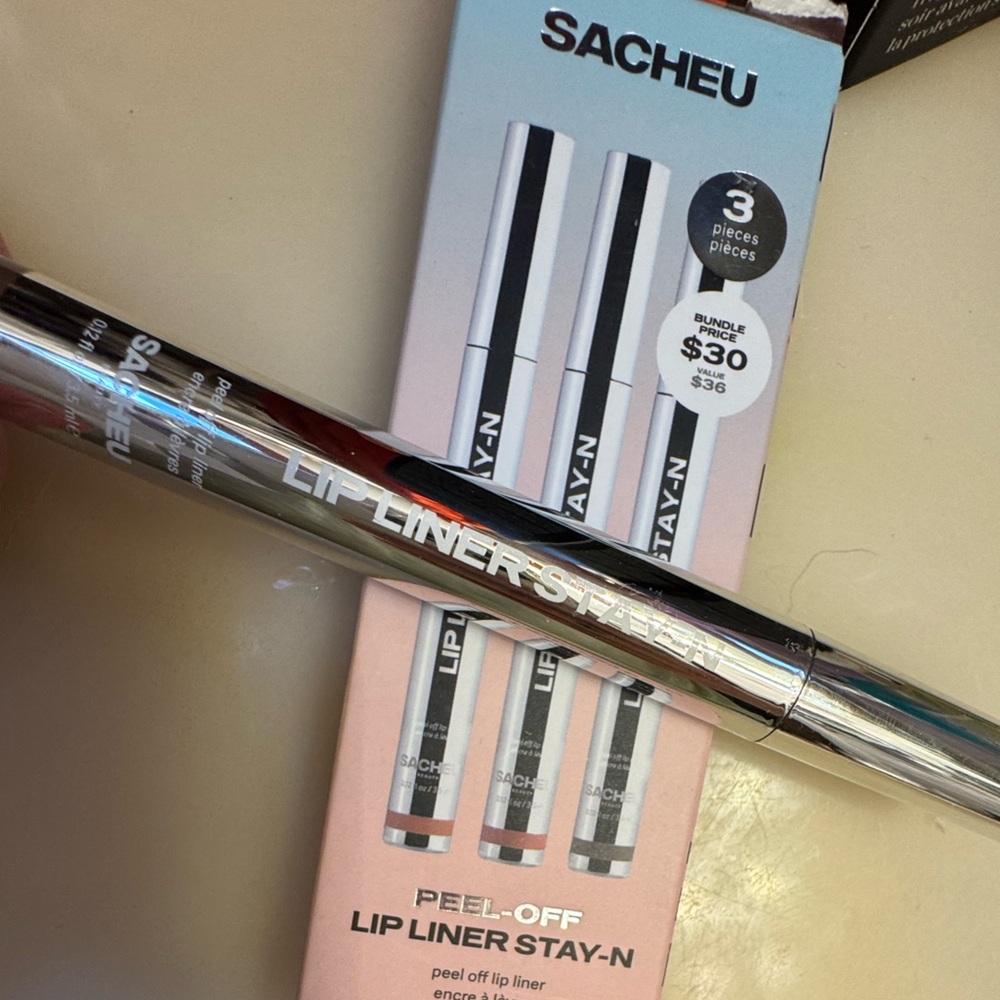 Sacheu 04 HEY-zel peel off lip liner stay N - Picture 3 of 11